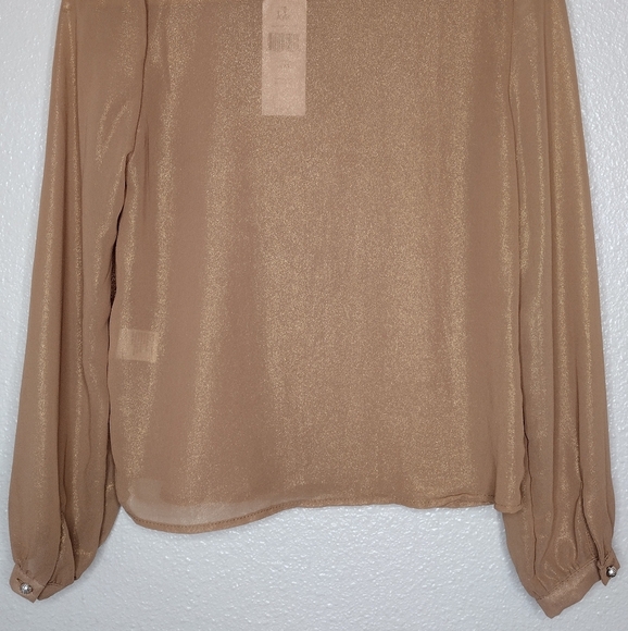 NWT Lola Women's Button Down Blouse - Picture 6 of 14